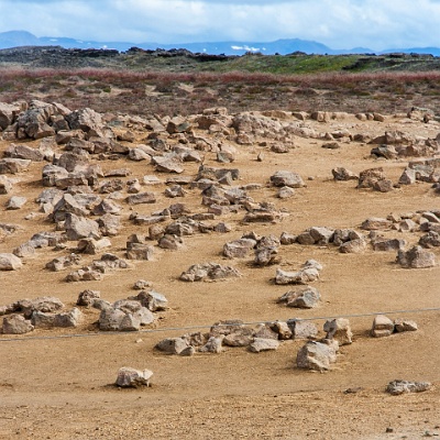 Blick über die Landschaft